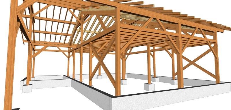 Maison bois et paille en Charentes - Juillé (16)